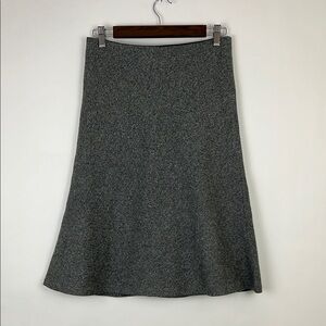 Loft midi skirt gray very soft! Sz XXS